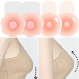 2/6pcs Reusable Silicone Nipple Cover Lift Up Bra Sticker Invisible Adhesive Bra Breast Pasty Women Chest Petals Strapless Bras