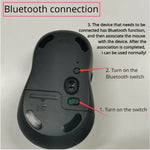 M650 Bluetooth Mouse M650L Wireless Mouse Home Office Business Wireless Mute Mouse Dual Mode Notebook Desktop Computer Mac Mouse