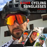 X-TIGER Polarized Lens Cycling Glasses Road Bike Cycling Eyewear Photochromic Sunglasses Sports MTB Mountain Bicycle Goggles