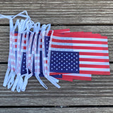 xvggdg  usa  string Flags  20pcs/set   American   String   USA Bunting Banner small US  banners