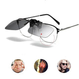 Polarized Sunglasses Clips Glasses Clip Driving Night Vision Eyeglasses UV400 Outdoor Shades High Definition Sun Glasses Clips