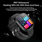 2.0'' Smartwatch Man Smart Watch Wrist Bracelet Bluetooth Call Full Touch Screen Sport Fitness Watch For iPhone Men Women