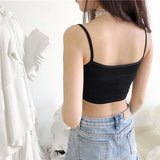 I LOVE MY HOT HUSBAND Women Fashion Tank Top Women Clothing Sexy Tops for Girls Sexy Seamless Sleeveless Camis Backless Camisole