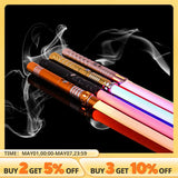 RGB Metal Heavy Lightsaber 16 Colors LED Rave Cosplay Laser Sword Kids Weapon Rechargeable Party Glow Toy Upgraded Version