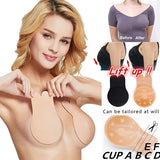 1Pair Backless Strapless Invisible Push Up Bras For Women Adhesive Wireless Bralette Silicone Breast Lift Sticky Bra