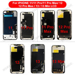 OLED For iPhone X XR XS MAX 11 11 Pro 12 Pro LCD Display With 3D Touch Screen Digitizer For iPhone 12 Mini 13 14 plus 15 Incell