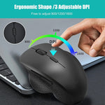 Wireless Mouse Gamer Gaming Mouse Bluetooth Mouse Wireless Type C Rechargeable Mause Ergonomic USB Computer Mice for PC Laptop