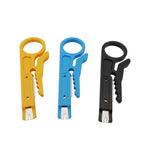 1/2Pcs Portable Wire Stripper Knife Crimper Pliers Mini Crimping Tool Cable Stripping Wire Cutter Cut Line Pocket Multitool