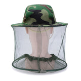 1pc Mosquito Head Insect Bug Bee Proof Mesh Hat Face Protector Net Hat Outdoor Fishing Sun Cap Apparel Accessories Dropshipping