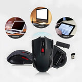 RYRA 2.4G 6 Key Wireless Mouse Game Mouse 1600DPI USB Receiver Gaming Mouse Optical For Laptop Computer PC Gamer CSGO PUBG LOL