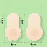 10pcs Women's Invisible Breast Lift Up Tape Overlays on Bra Nipple Stickers Chest Stickers Adhesive Nipple Covers Accessories