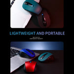 ORZERHOME Bluetooth 5.2 Wireless Dual-Mode Mouse 1600DPI Adjustable Receiver 2.4Ghz USB Computer Mice For Laptop Gaming Mouse