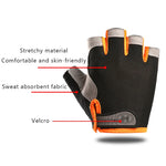 Half Finger Cycling Gloves Anti Slip Shock Breathable Anti-sweat for Men Women MTB Bike Sport Fishing Climbing Motor Gloves
