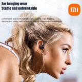 Xiaomi Mini Wireless Bluetooth Headphones R200 Touch Control Earphones With Mic Earhook TWS 9D Stereo Sound Earbuds For Sport