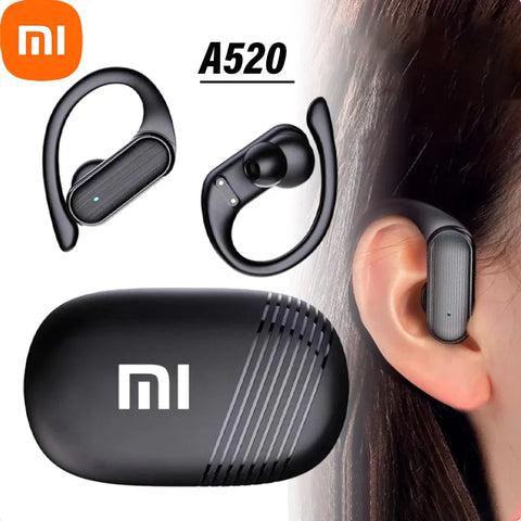 Xiaomi Headphone MIJIA Wireless Bluetooth Earphones TWS Ear-Hanging A520 Sports Waterproof Headset HiFi Stereo Earbuds With Mic