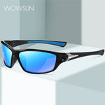 WOWSUN Photochromic Polarized Men Sunglasses Night Vision Sports Sunglasses AA160