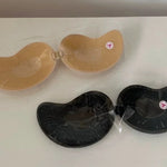 1-2pcs Silicone Mango Strapless Underwear Bra Women Invisible Nipple Cover Seamless Push Up Bralette Sexy Chest Sticker Lingerie