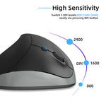 New Computer Game Mouse 2.4GHz Wireless Vertical Mouse Ergonomics MOUSE 2400DPI Office Guard