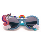 1Pcs Unicorn Rainbow Party Sunglasses Mask Costume Glasses Photobooth Props For Kids Adult Wedding Party Holiday DIY Decoration