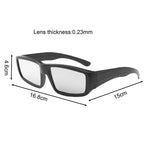 2/3/6 Pcs Solar Eclipse Glasses Safety Sun Viewing Paper Glasses Ultraviolet Blocking Unisex Eyewear Sun Observation Sunglasses