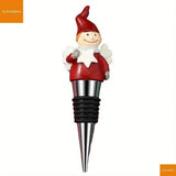 1pc Merry Christmas Wine Stopper Snowman Wine Bottle Stopper Fresh-keeping Bottle Decor Home Bars Bottle Decorative Crafts