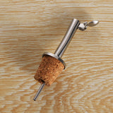 1pcs Stainless Steel Stopper For Bottle Wine Olive Oil Pourer Dispenser Spout Bottle Pourer Stopper For Bottle Bar Accessories