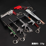 1pc Toy Gun Keychain, Alloy Toy Gun Model Pendant Car Key Chain Car Key Ring Gift For Men Boys