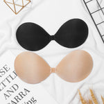 Sexy Sujetador Women's bra Invisible Push Up Bra Self-Adhesive Silicone Seamless Front Closure Sticky Backless Strapless Bra