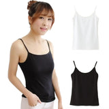 Modal Camisole women Sleeveless Slim Fit Vest Women Summer Sling Long Tube Top sexy Camis Backless Sleeveless Tank Top Underwear