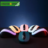 ORZERHOME Bluetooth 5.2 Wireless Dual-Mode Mouse 1600DPI Adjustable Receiver 2.4Ghz USB Computer Mice For Laptop Gaming Mouse