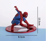 13cm Marvel Venom Spider-Man Figure Avengers Model Desktop Car Chassis Ornament Office Decoration Collection Statue Christmas