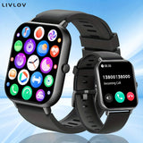 1.83"Smart Watch (Answer/Make/Reject Calls)for Women Men, Fitness Tracker with 100+ Sports, Long Battery for Andriod iPhone