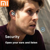 Xiaomi TWS Wireless Earphones Earclip Bone Conduction Bluetooth Headphones Sports Stereo Earbuds Headset Built-in Microphone