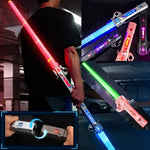 Laser Swords Light Saber Luminous Boy Toy Kids Telescopic Knife Glow Stick Children Lightsaber Girls Battle Lightstick