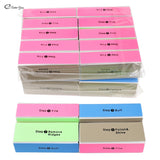 1/2/5Pcs Sponge Nail Buffers Colorful Sanding Buffing Block Grinding Polishing Nail File 4 Sided Professional Nail Manicure Tool