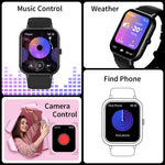 1.83"Smart Watch (Answer/Make/Reject Calls)for Women Men, Fitness Tracker with 100+ Sports, Long Battery for Andriod iPhone