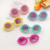 Zilead Kids Sunglasses Oval Flower Fashion Children Sunglasses Girls Baby Shades Glasses UV400 Outdoor Sun Protection Eyewear