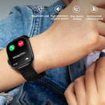 2.0'' Smartwatch Man Smart Watch Wrist Bracelet Bluetooth Call Full Touch Screen Sport Fitness Watch For iPhone Men Women