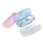 1 Pcs Transparent Glasses Case Portable Box Students Reading Glasses Case Plastic Portable Glasses Storage Box Protector Boxes