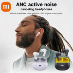 XIAOMI ANC Bluetooth 5.3 Earphones Active Noise Cancelling T80s Wireless In Ear Buds Original Headphones Built-in Microphone