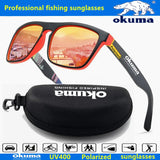 Okuma polarized sunglasses UV400 for men and women outdoor hunting, fishing, driving bicycles, sunglasses optional box