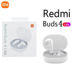 Xiaomi Redmi Buds 4 Lite  Wireless Earbuds  IP54 Waterproof Headset 20H Playtime Lightweight Comfort Fit Headphones