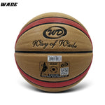 WADE Legal Original Indoor/Outdoor PU Leather Ball for School Basketball Ball Size 7 Adult Bola With Free Pump/Pin/Net/Bag