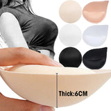 3D Thicken Sponge Bra Pads Sexy Breast Insert Push Up Bra Enhancer Swimsuit Bikini Pad Removeable Foam Chest Accessories Women