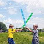 Children Outdoor Inflatable Light Saber Sword Toys Fun Pool Swim Water Play Toys Gifts Kids Stage Props PVC Cosplay Supply Toy