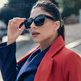 ZENOTTIC 2024 Original Thick Butterfly Frame Polarized Sunglasses for Women Chunky Uv400 Protection Shade Sun Glasses