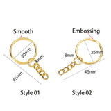 110/220pcs/Set Keychain Open Jump Rings Eye Pins Jewelry Making Accessories Kits for DIY Epoxy Resin Key Chain Key Ring Pendants