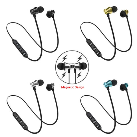 XT11 Magnetic Wireless Earphone Sport Bluetooth Headphone Waterproof sweatproof With Mic For iPhone 8 Neckband Handsfree Earbuds