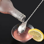 1~10PCS Stainless Steel Mixing Spoon Masher Long Handle Bar Spoon Multi-purpose Spoon Liquor Juice Drinkware For Home Kitchen