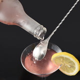 1~10PCS Stainless Steel Mixing Spoon Masher Long Handle Bar Spoon Multi-purpose Spoon Liquor Juice Drinkware For Home Kitchen